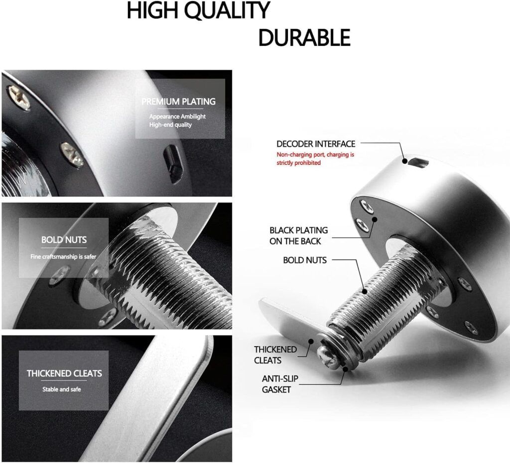 Safebros 6 Digit Digital Lock for HDB Mailbox/Drawers /Cabinet/Lockers-Easy No Drill Install