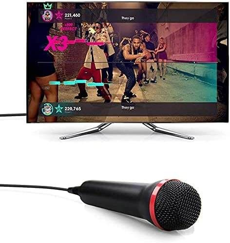 Universal USB Karaoke Microphone for Nintendo Switch-PS3, PS4, PS2, Xbox 360, Xbox One, PC Guitar Hero/Rock Band/Mac