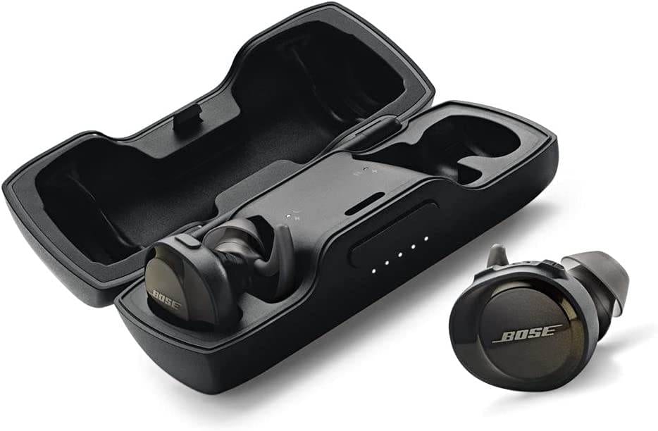 Bose SoundSport Free, True Wireless Earbuds, (Sweatproof Bluetooth Headphones for Workouts and Sports), Black