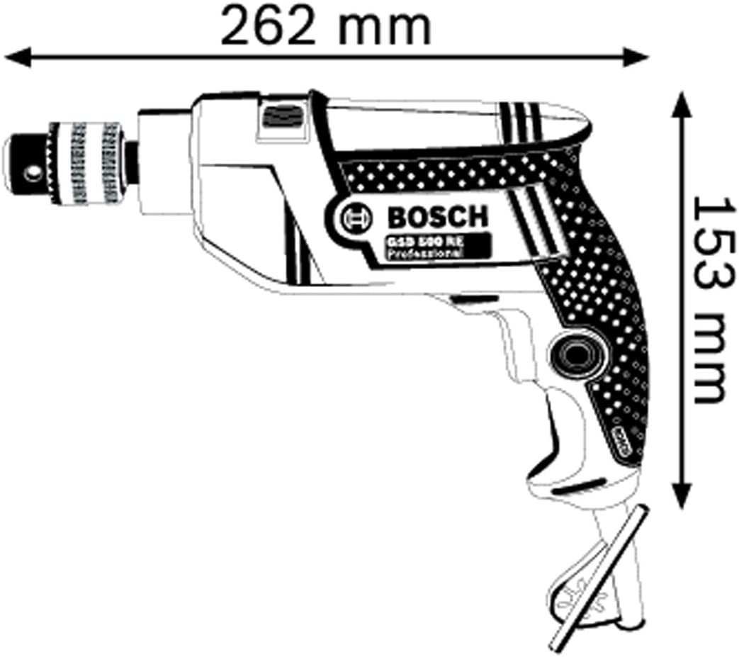 Bosch GSB 500 RE Impact Drill Kit. Comes with 100pcs hand tools & accessories!