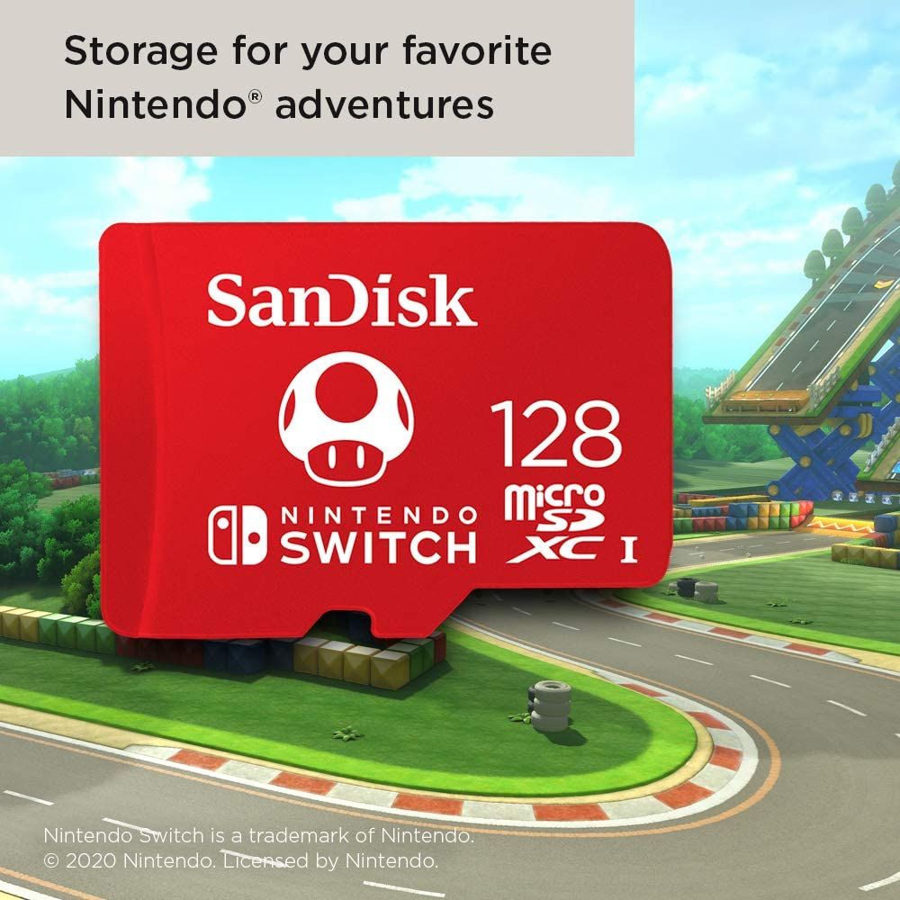 Sandisk microSD 128GB for Nintendo Switch