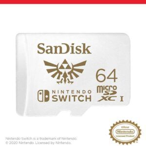 Sandisk microSD 64GB for Nintendo Switch