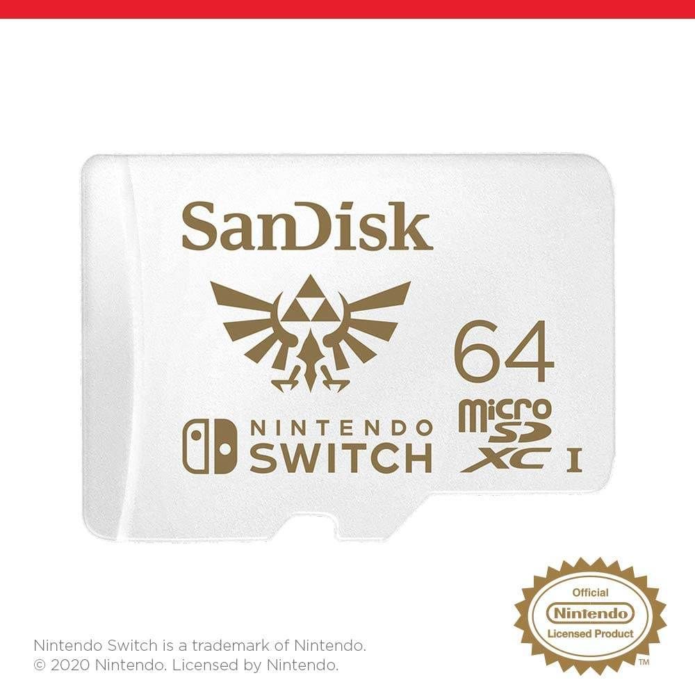 Sandisk microSD 64GB for Nintendo Switch