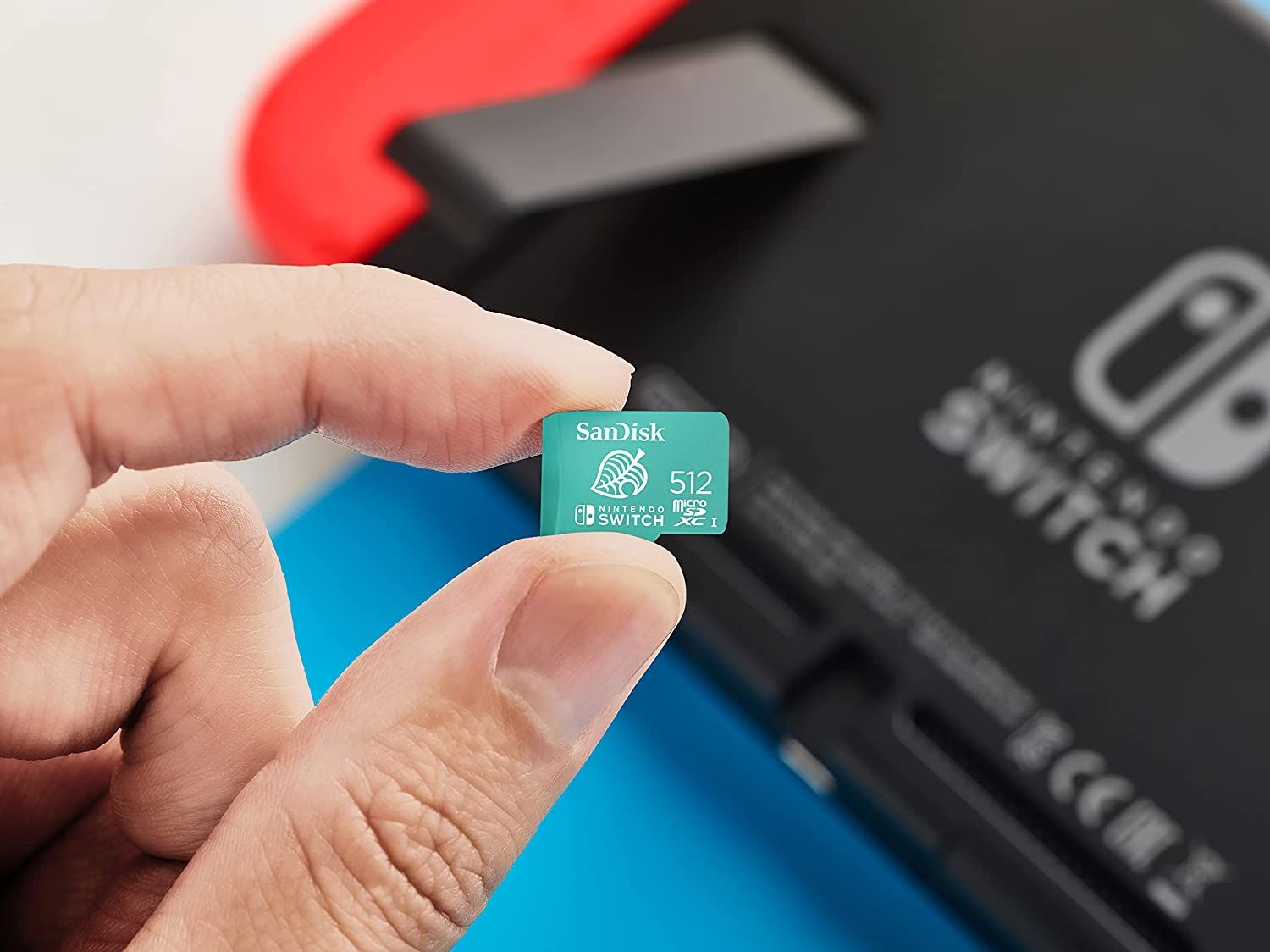 Sandisk microSD 512 GB for Nintendo Switch