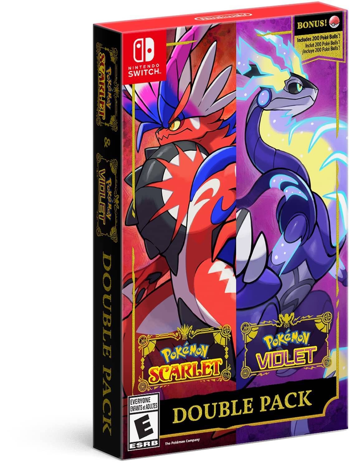 Switch Pokemon Scarlet & Violet Double Pack