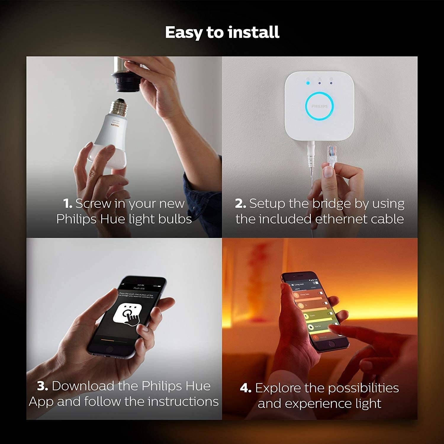 Philips Hue White Ambiance Starter Kit
