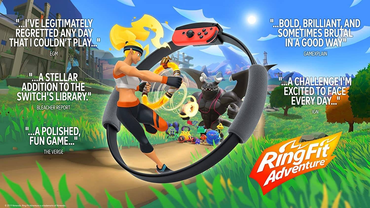Ring Fit Adventure for nintendo switch