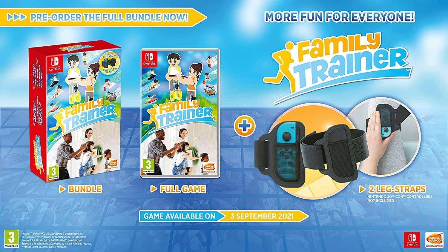 Family Trainer - Includes Leg bands (Nintendo Switch)