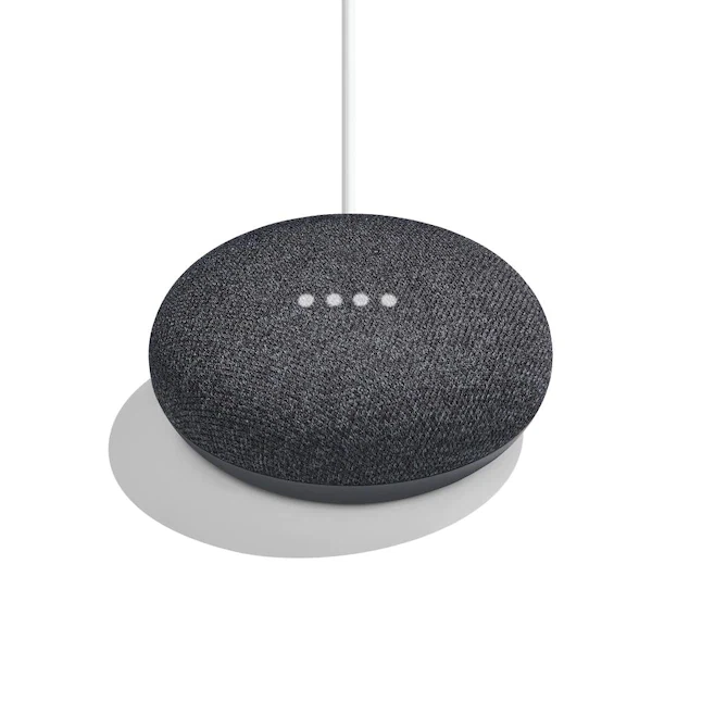 Google Nest Home Mini - 1st Gen - Smart Home Speaker / Google Voice Assistant / Stereo Pairing/ Control Smart Home