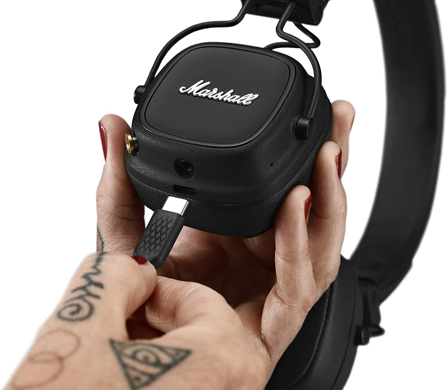 Marshall Major IV On-Ear Bluetooth Headphone, Black