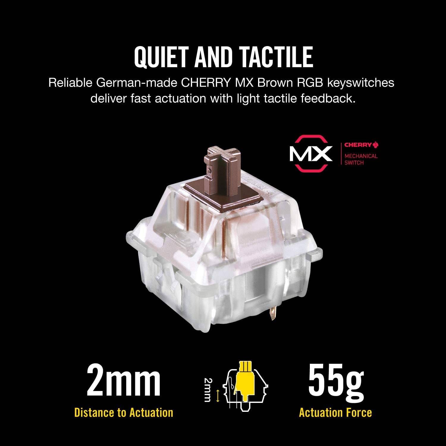 CORSAIR CS-CH-9127414-NA K95 RGB Platinum XT Wired Mechanical Gaming Keyboard, Cherry MX Speed XT Silver, Black (Windows)