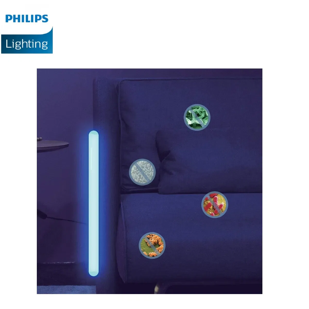 Philips LED Sanitization USB Luminaire 5W Violet 5V - Effective and Safe sanitization for your home