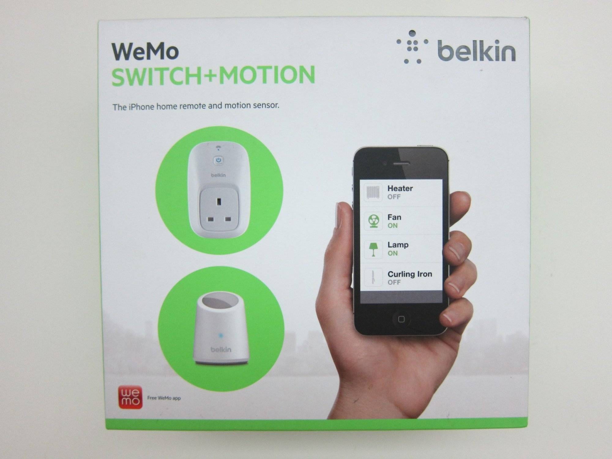 WeMo Switch Smart Plug, Works with Alexa