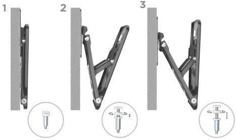 Mount Plus MP-13QL Micro Gap, No Gap TV Wall Mount Bracket Exclusively Version for 75