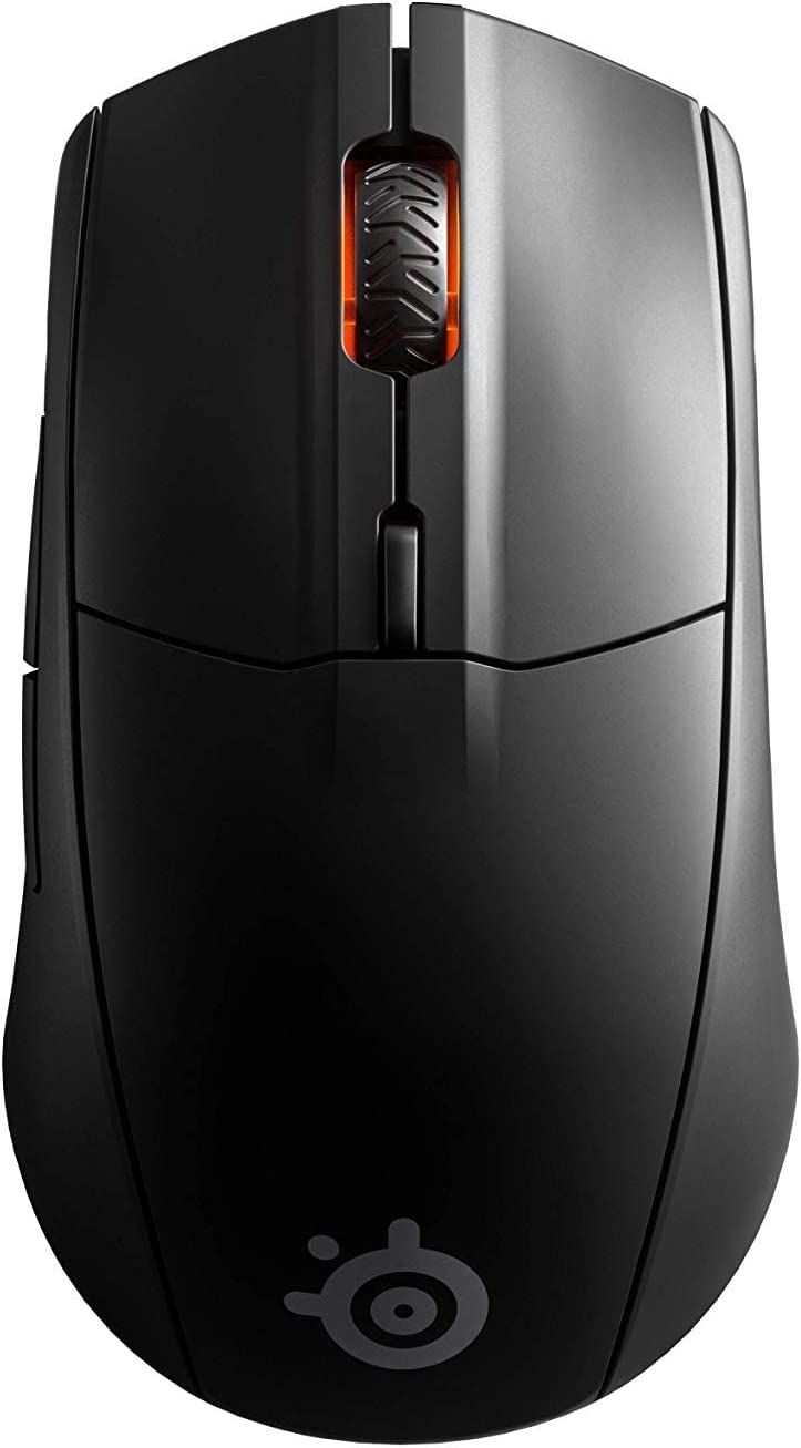 SteelSeries Rival 3 Wireless Gaming Mouse – 400+ Hour Battery Life – Dual Wireless 2.4 GHz and Bluetooth 5.0 – 60 Million Clicks – 18,000 CPI TrueMove Air Optical Sensor