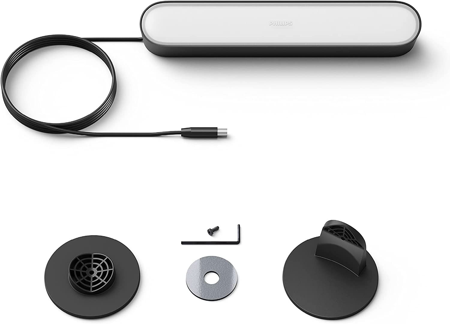 Philips Hue Play White & Color Smart Light Extension, Hub Required/NO Power Supply Included (Smart Lighting Compatibility with Amazon Alexa, Apple Homekit & Google Home)