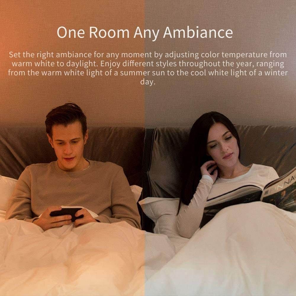 Yeelight Smart LED Bulb 1s Colorful 800 Lumens (Model:YLDP13YL) 8,5W - E27 Lemon Smart Lamp for Mijia Smart Home Automation - Works with Apple HomeKit, Google Home Assistant, Amazon Alexa Echo IFTTT