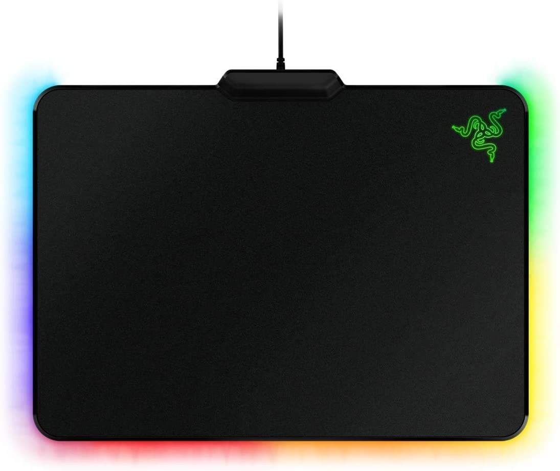 Razer Firefly Chroma Cloth Gaming Mouse Pad: Customizable Chroma RGB Lighting