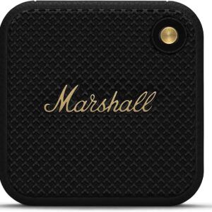 Marshall Willen Portable Bluetooth Speaker - Black & Brass