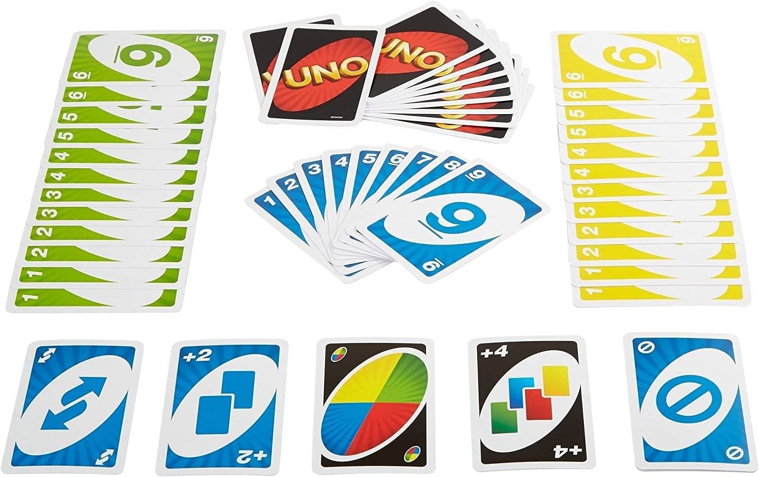 Mattel W2085 Karty UNO, Wild Version