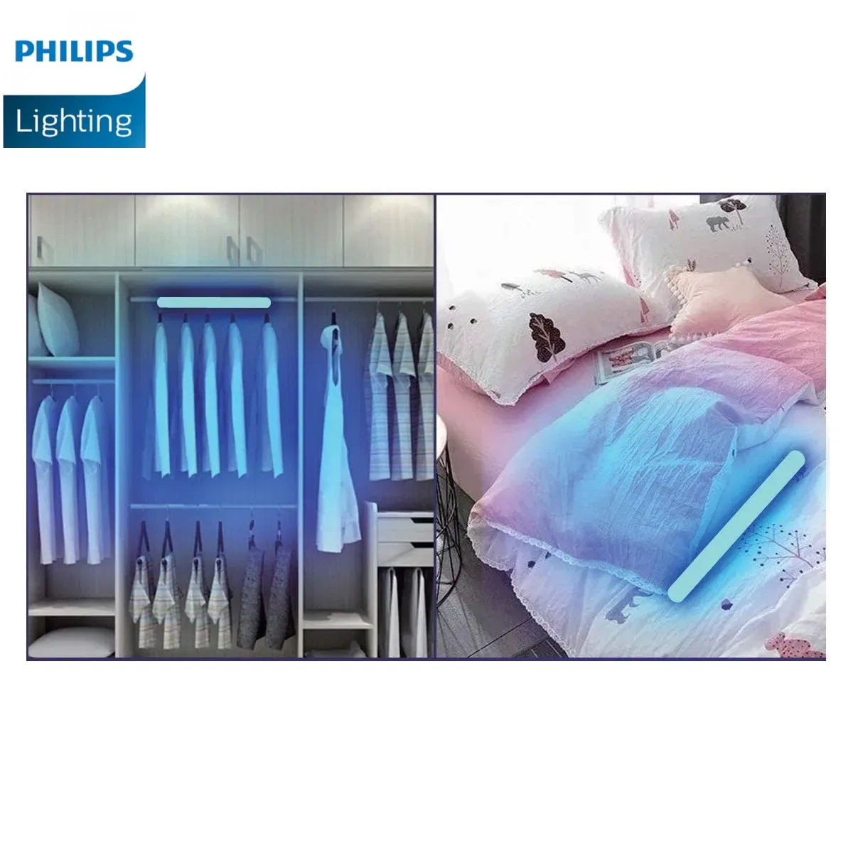 Philips LED Sanitization USB Luminaire 5W Violet 5V - Effective and Safe sanitization for your home