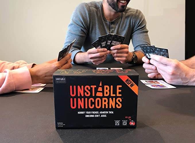 Unstable Unicorns Card Game NSFW Edition Group party game