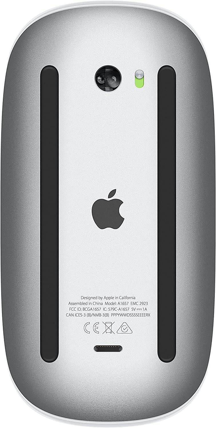 Apple Magic Mouse (Wireless, Rechargable) - White Multi-Touch Surface