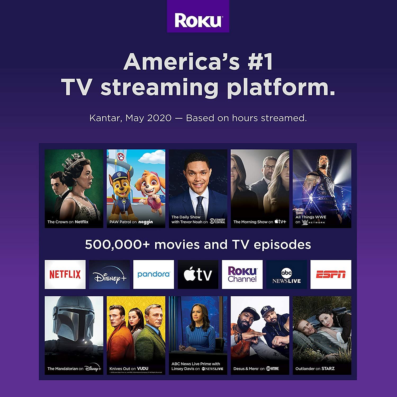 Roku Streambar | 4K/HD/HDR Streaming Media Player & Premium Audio, All In One, Includes Roku Voice Remote