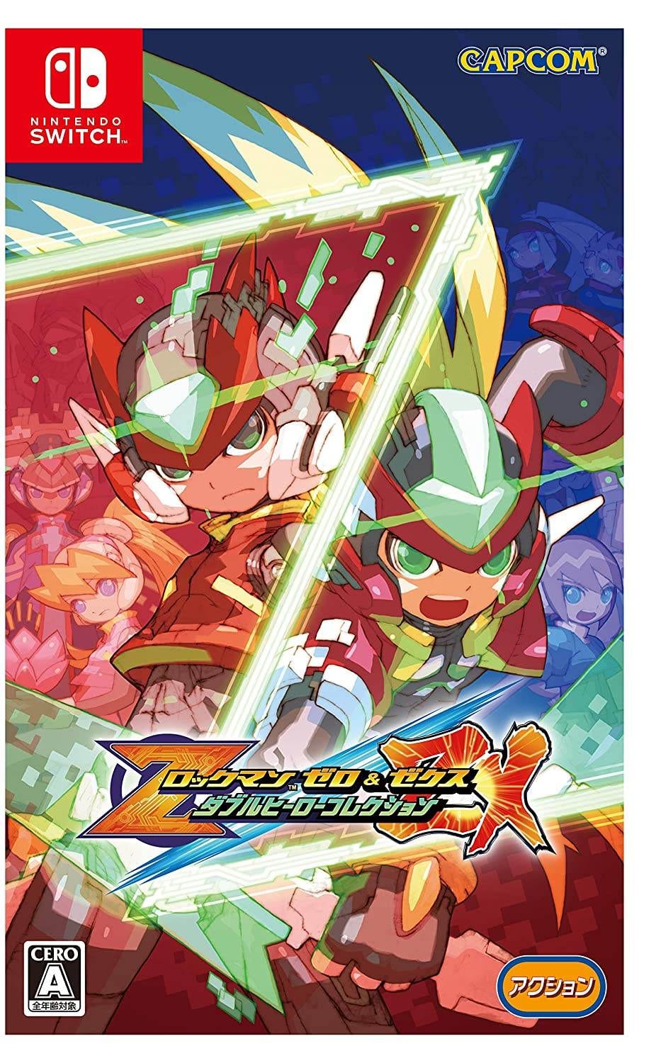 Capcom Megaman Rockman Zero and Zx Double Hero Collection