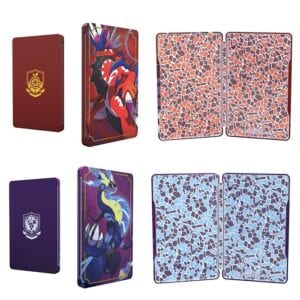 pokemon scarlet and violet steelbook