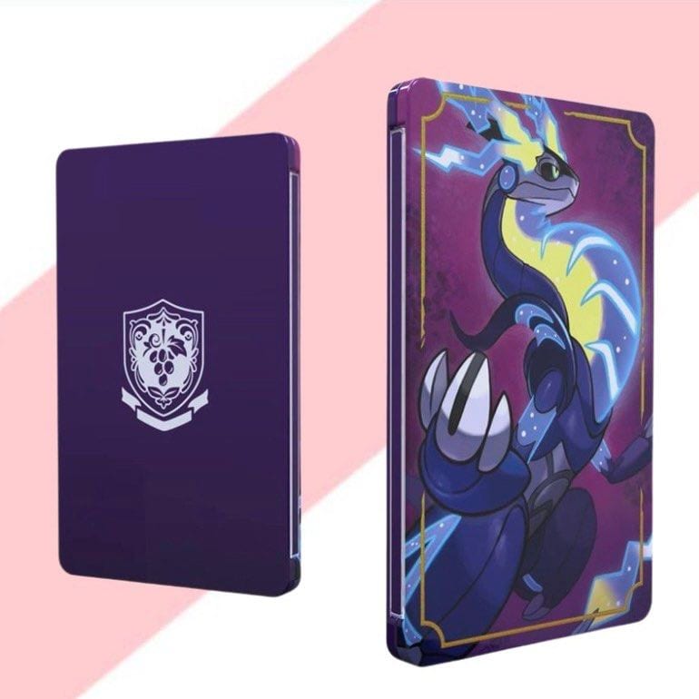 pokemon Violet steelbook