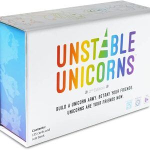 Unstable Unicorns Card Game - A Strategic Card Game and Party Game for Adults & Teens - Age 14+
