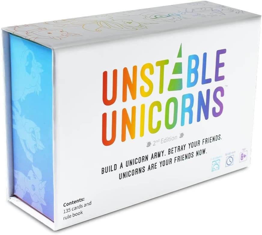 Unstable Unicorns Card Game - A Strategic Card Game and Party Game for Adults & Teens - Age 14+