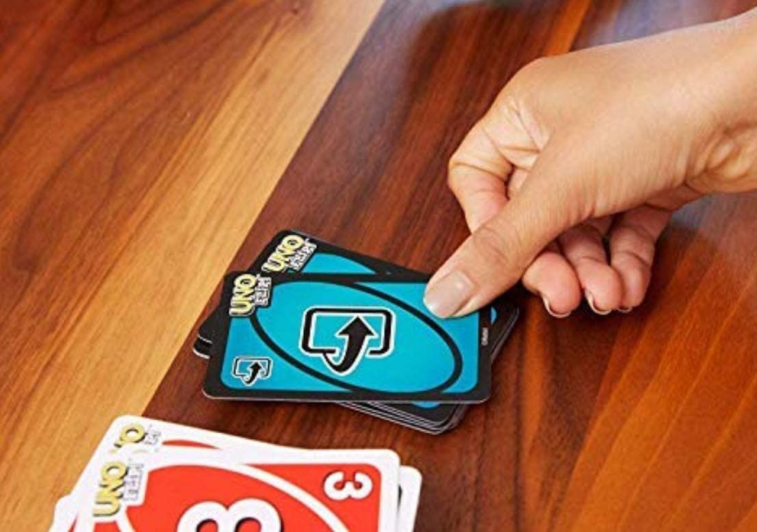UNO FLIP! Family Card Game, with 112 Cards in a Sturdy Storage Tin, Family Card Game, with 112 Cards in a Sturdy Storage Tin, Makes a Great Gift for 7 Year Olds and Up