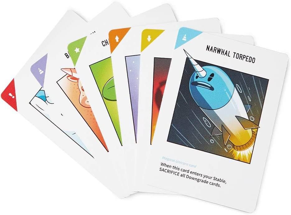 Unstable Unicorns Card Game - A Strategic Card Game and Party Game for Adults & Teens - Age 14+