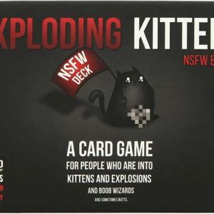 NSFW by Exploding Kittens - Card Games for Adults & Teens - A Russian Roulette Card Game (Package May Vary)