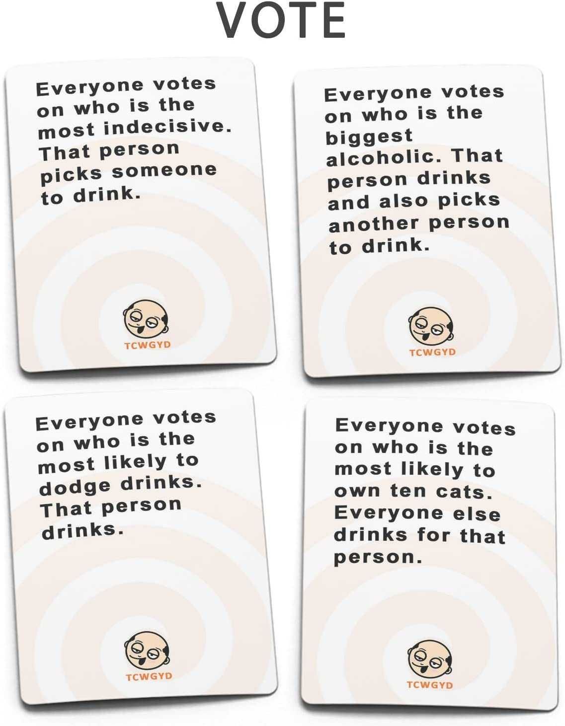 These Cards Will Get You Drunk - Fun Adult Drinking Game for Parties