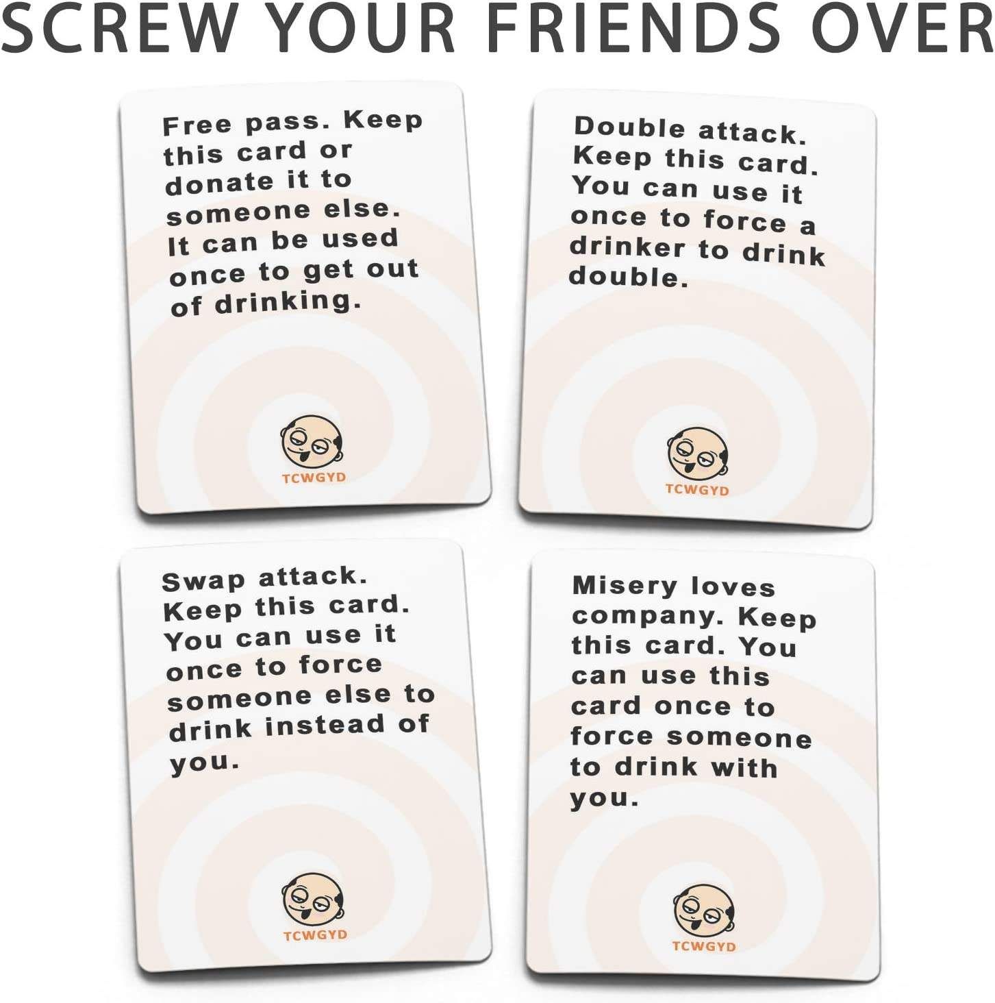 These Cards Will Get You Drunk - Fun Adult Drinking Game for Parties
