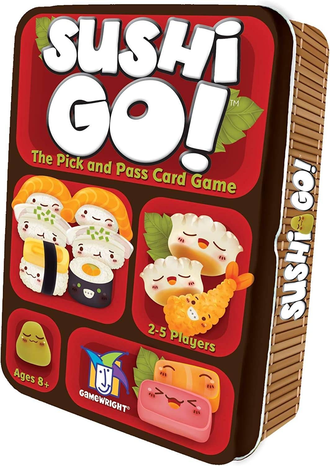 Sushi Go! Foodie Can Not Lose Card Game | 2-5 Player Funny Puzzle Game | Family Board Game | Parent-child Party Strategy Toys for Boys Girls