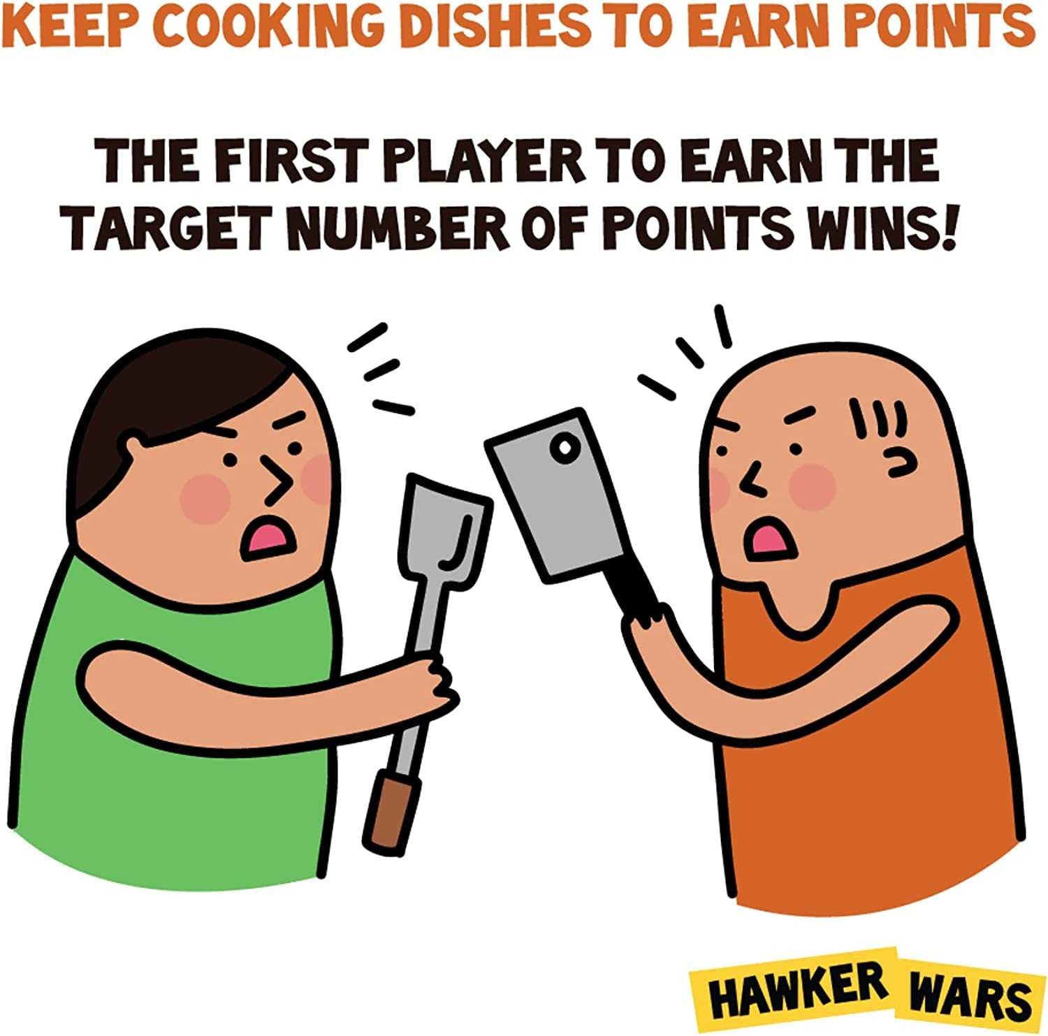 Hawker Wars Card Game - Singaporean Multi-player Card Game