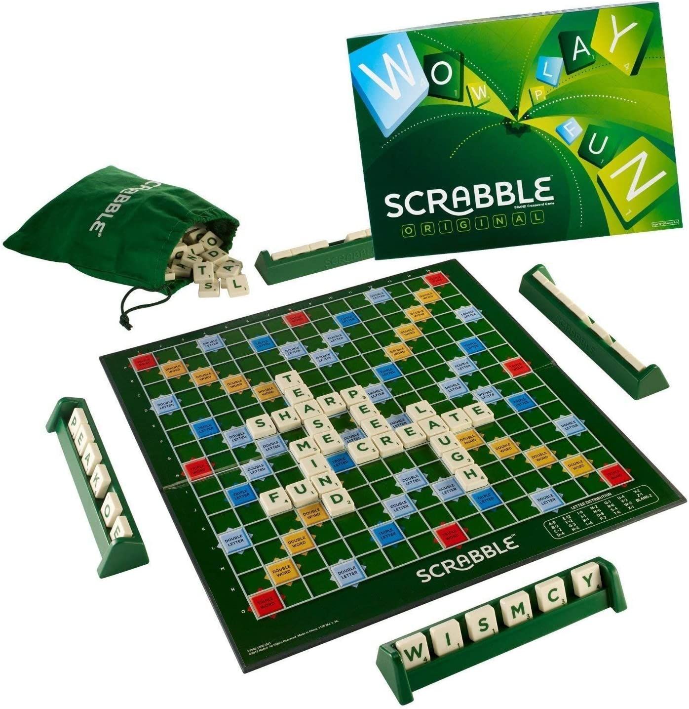 Scrabble Original 4580263450676 English Board Game