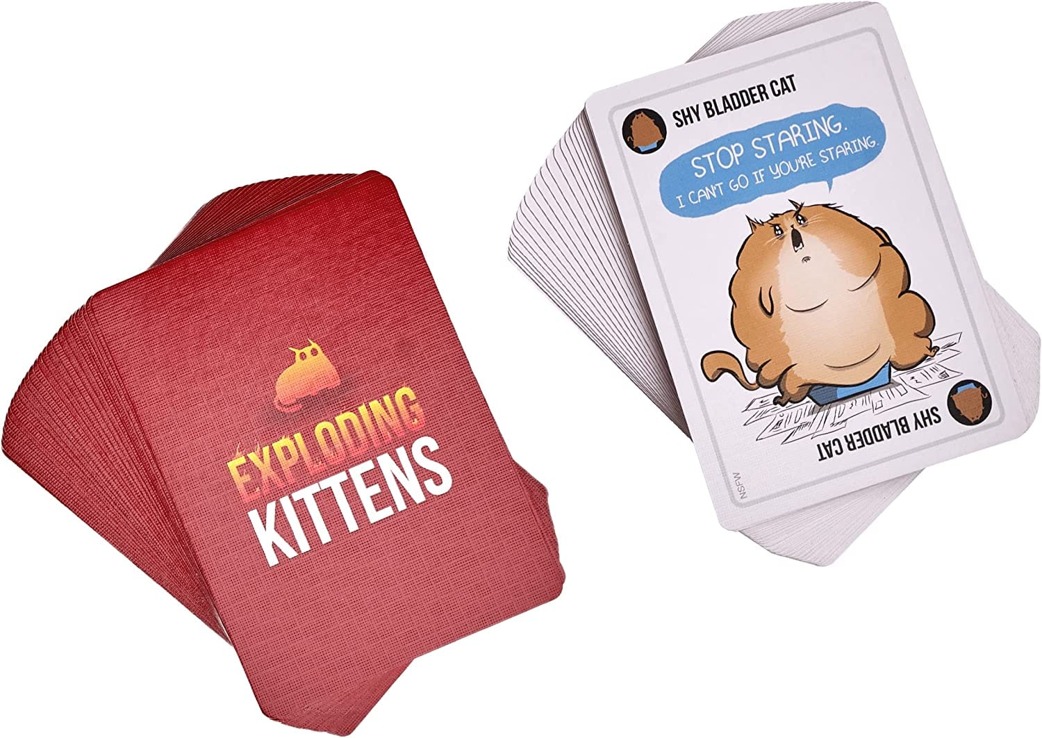 Exploding Kittens Original Edition - Card Games for Adults Teens & Kids - Fun Family Games - A Russian Roulette - 15 Min, Ages 7+, 2-5 Players