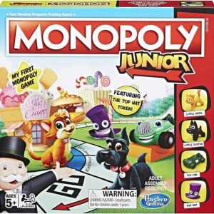 Monopoly Junior Board Game, Ages 5 and up