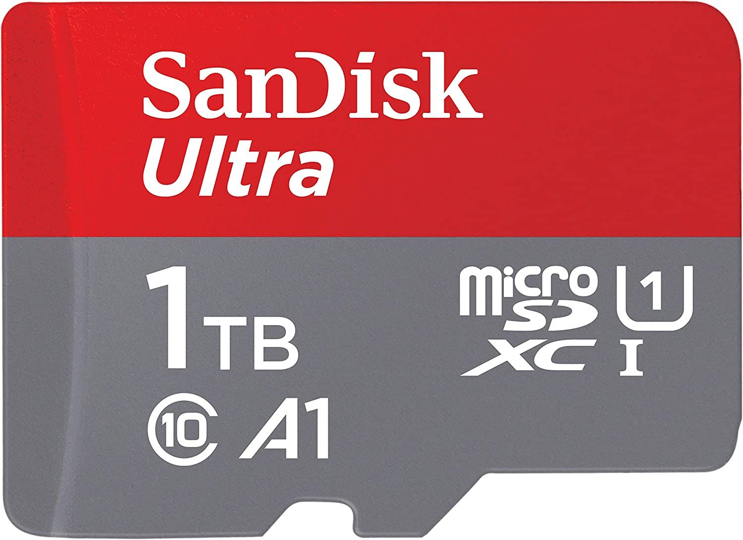 SanDisk Ultra U1 C10 A1 UHS-I MicroSDXC Card, 120MB/s, 1TB