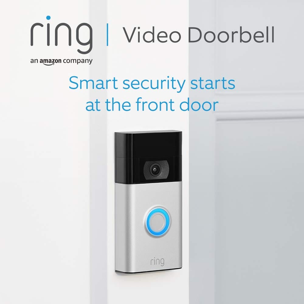 Ring HD Video Doorbell (2nd Gen) | Wireless Security Camera, battery-powered, Wifi, easy installation - Works with Alexa