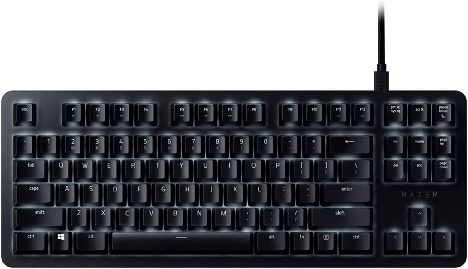 Razer BlackWidow Lite Mechanical Tenkeyless Keyboard - Mercury White