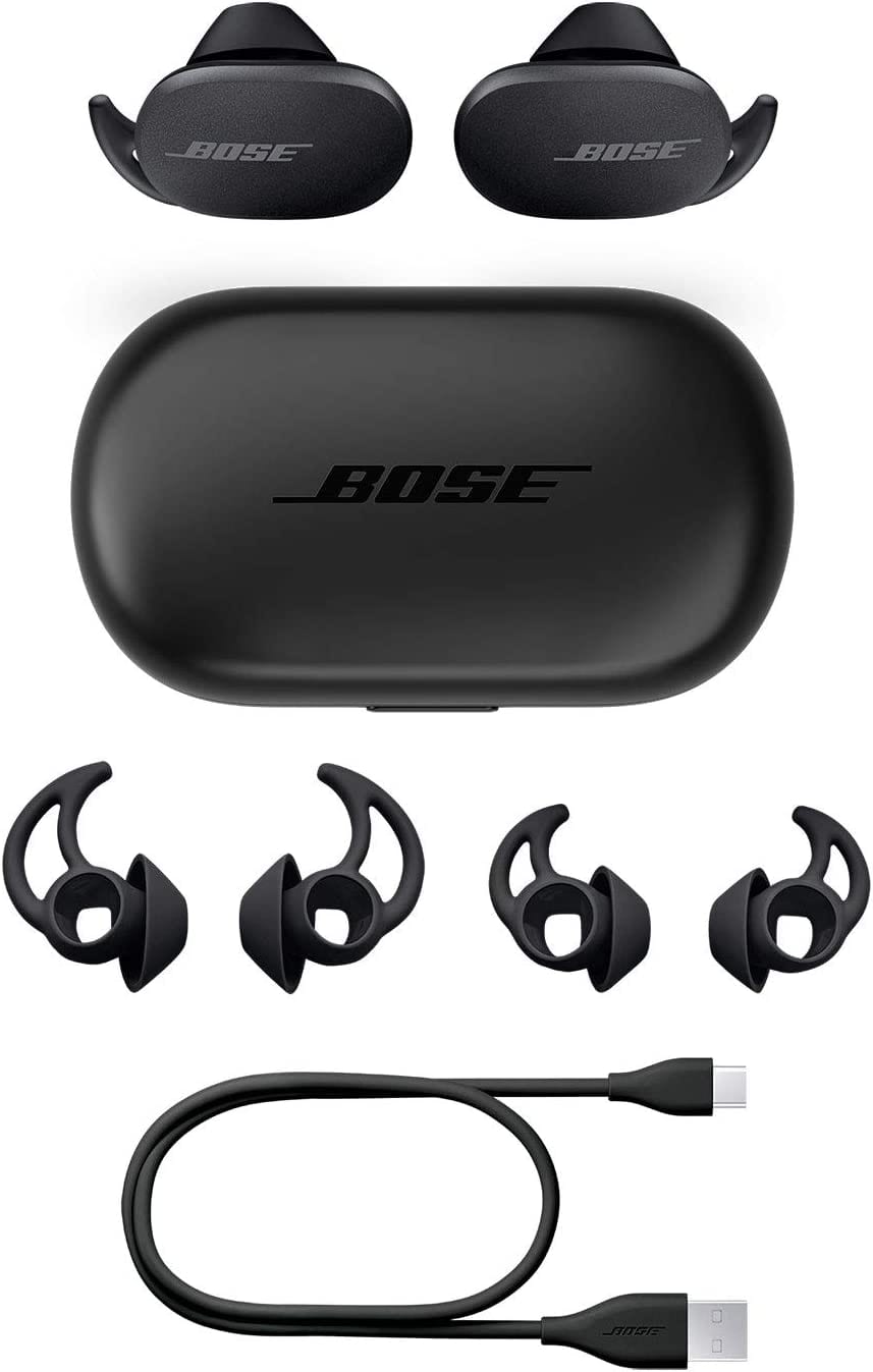 Bose QuietComfort Noise Cancelling Earbuds – True Wireless Earphones with Voice Control