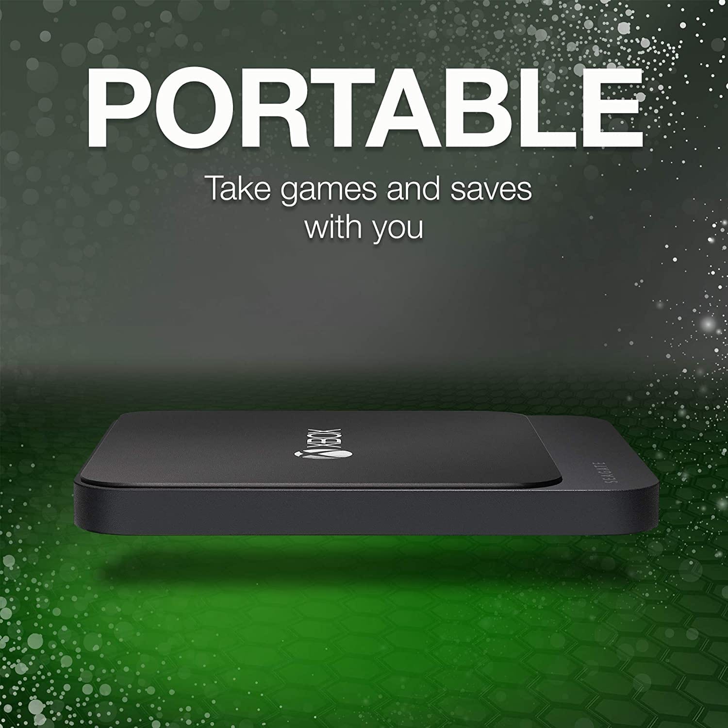 Seagate Game Drive for Xbox 500GB SSD External SSD, Portable USB 3.0 – Xbox One S|X, 2 Month Xbox Game Pass