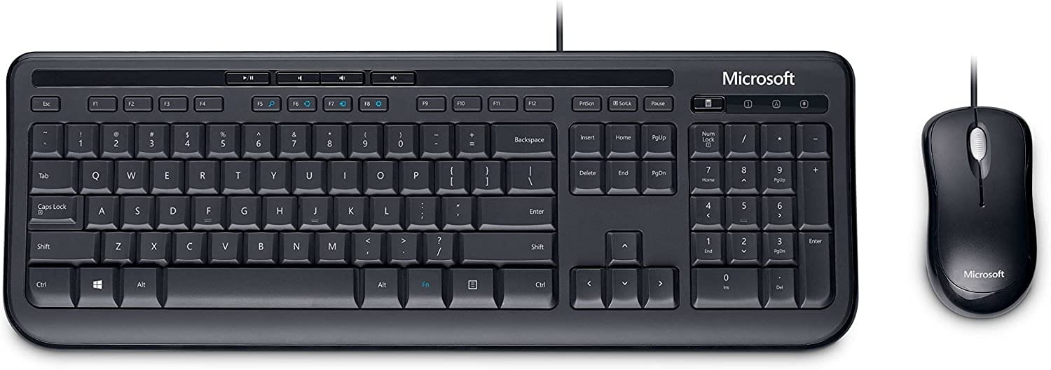 Microsoft Wired Desktop Keyboard, APB-00018, Black