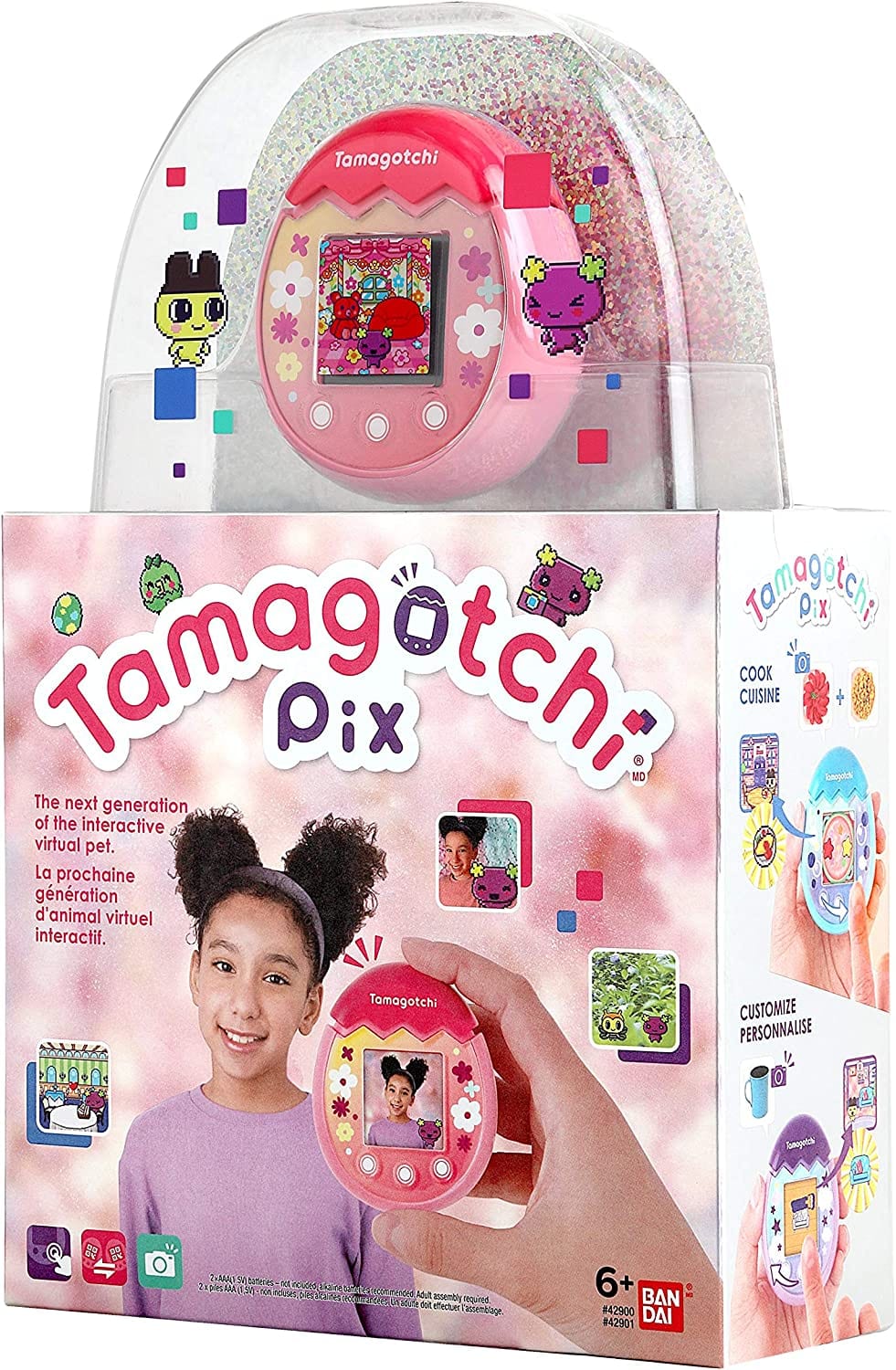 Tamagotchi Pix - Interactive Virtual Pet for children